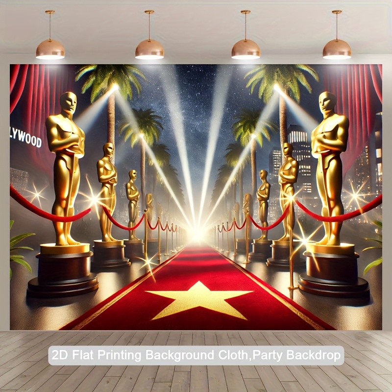Photography Oscar - One 2D flat banner, a polyester