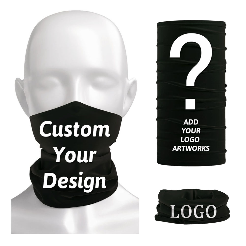 Photography Logo - Customize Your Own Cycling Neck Gaiter