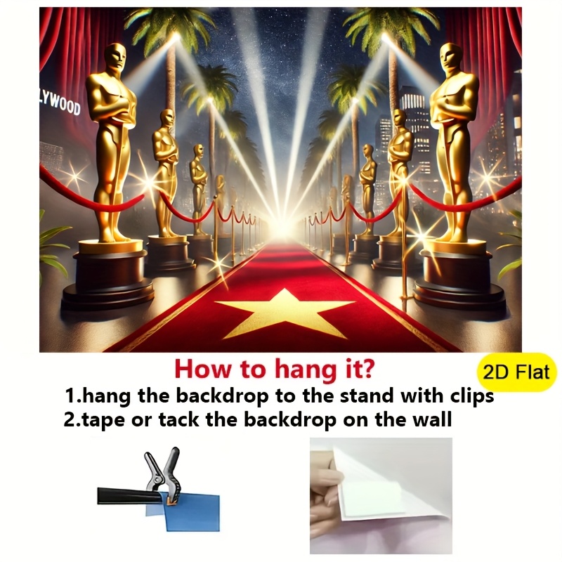 One 2D flat banner, a polyeste - Photography Oscar 评论和价格