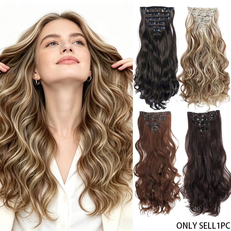 20inch Long Wavy Hair Extensio - Photography Date 评论和价格