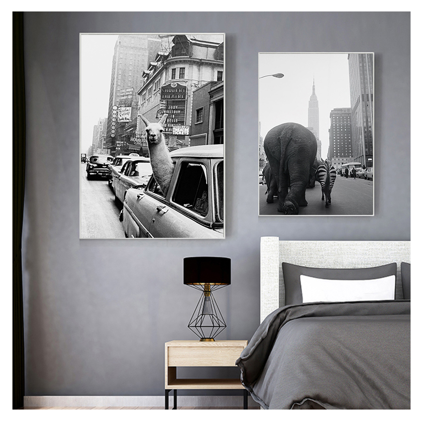 Canvas Poster Painting Zoo Ani - Photography New York 评论和价格