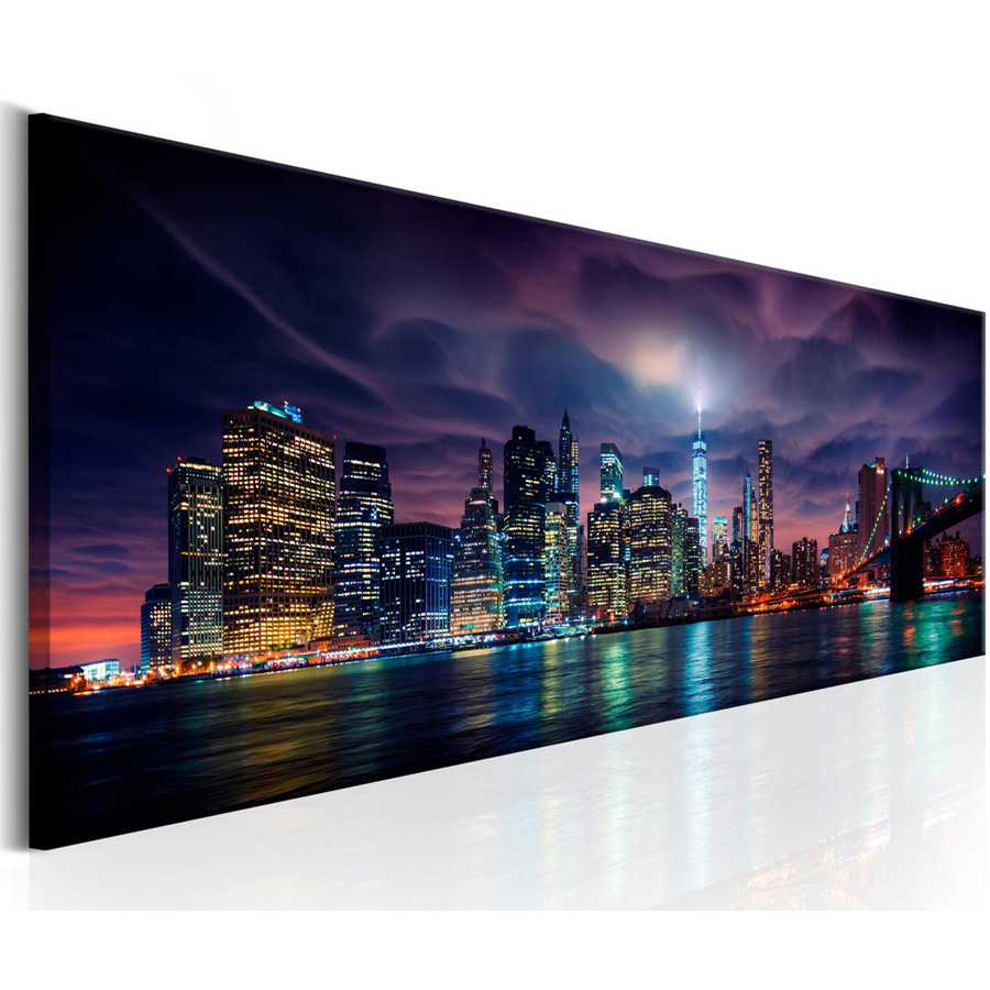 New York night landscape Large - Photography New York 评论和价格