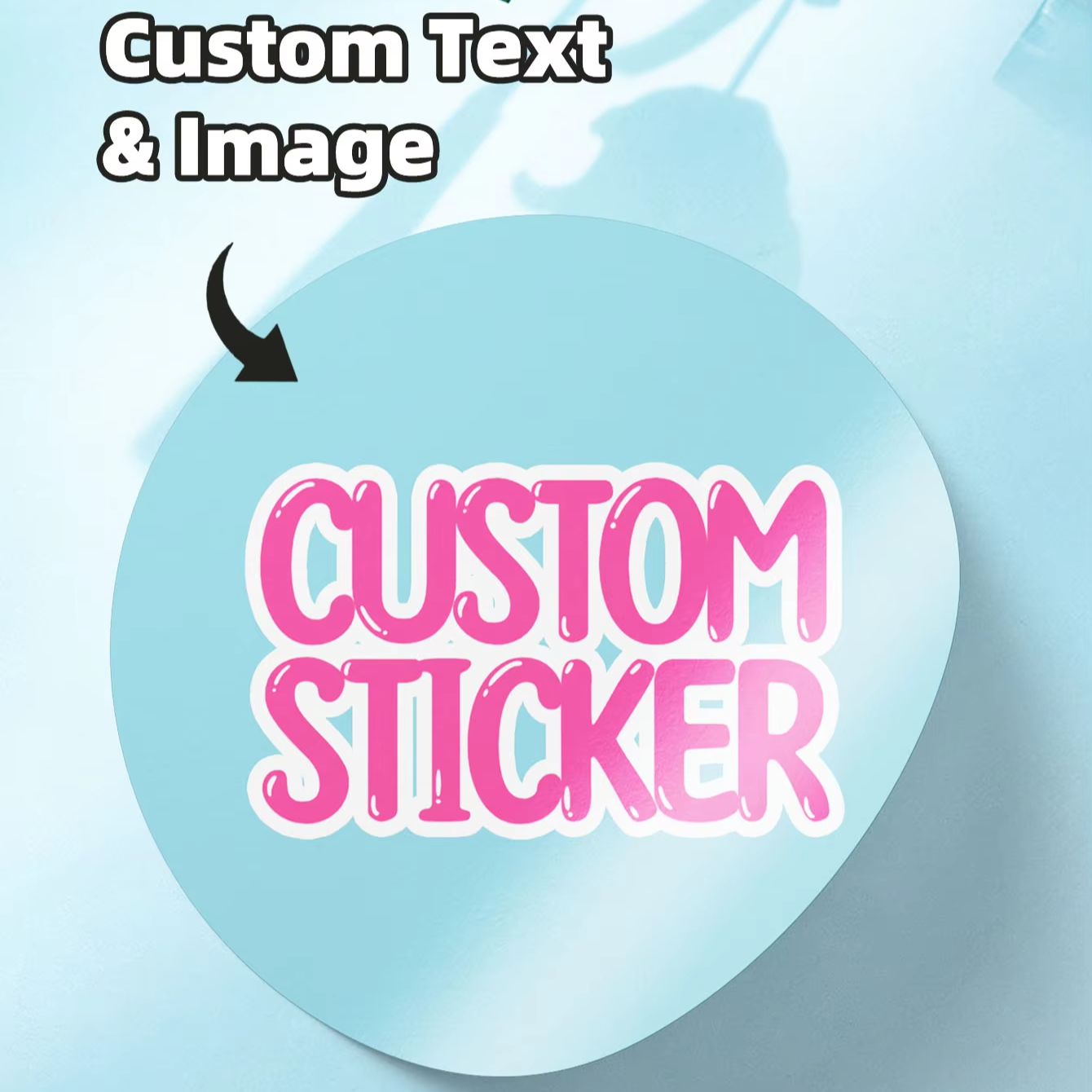 1-120PCS Custom Round Waterpro - Photography Logo 评论和价格