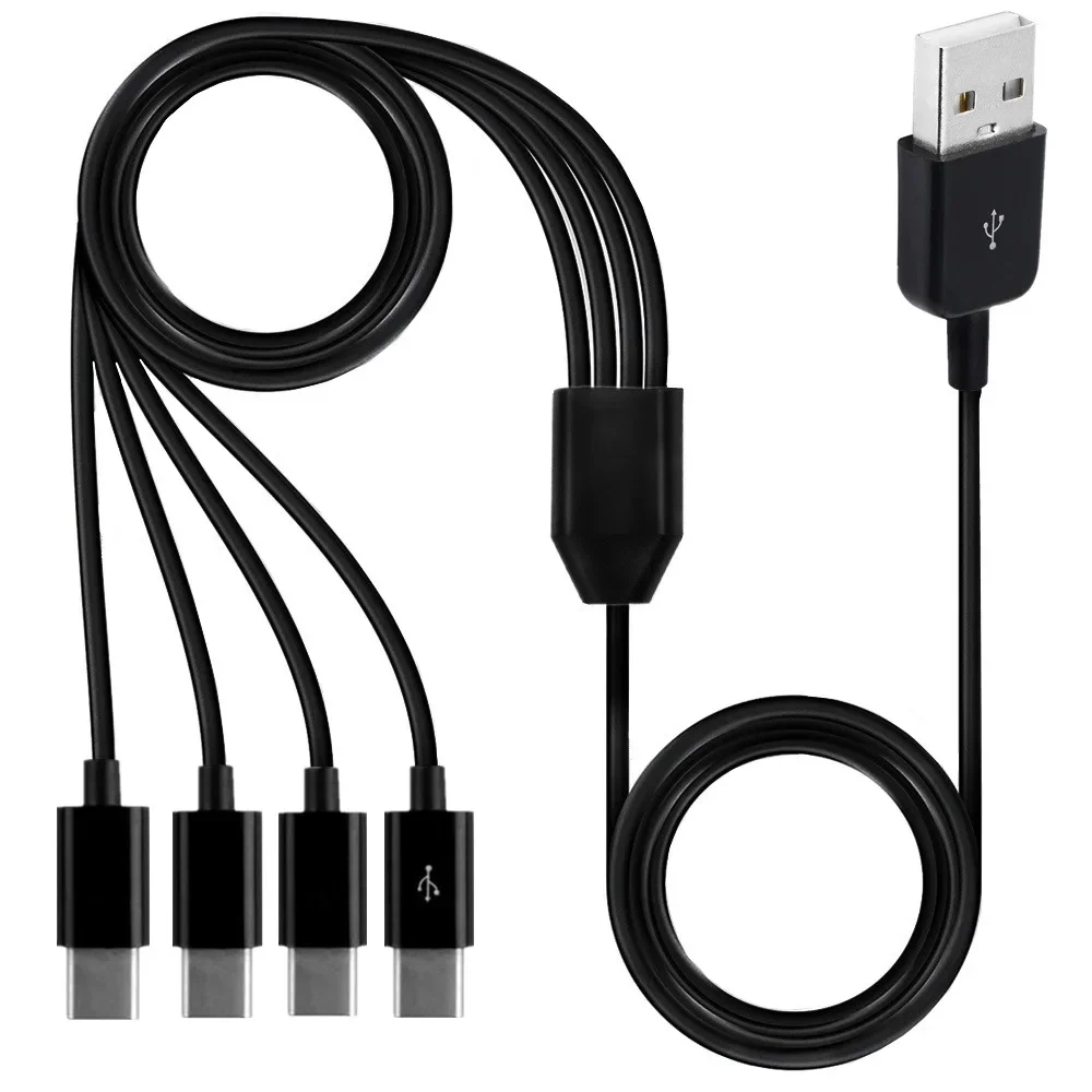 Type-C 1 To 4 6 Port Type C US - Photography Date 评论和价格