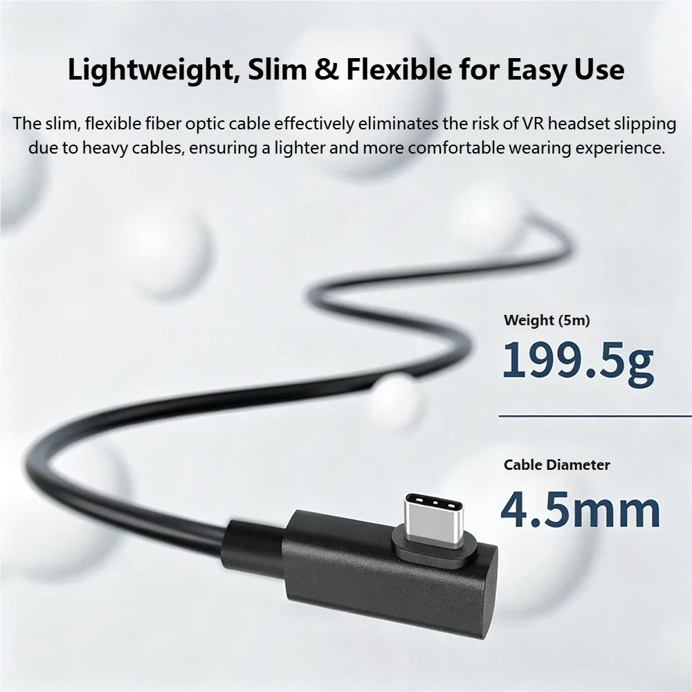 5m VR Link Fiber Optic Cable A - Photography Date 评论和价格