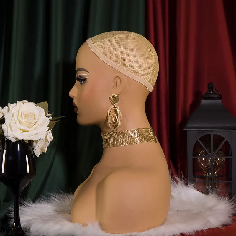 Realistic PVC Mannequin Head W - Photography Training 评论和价格