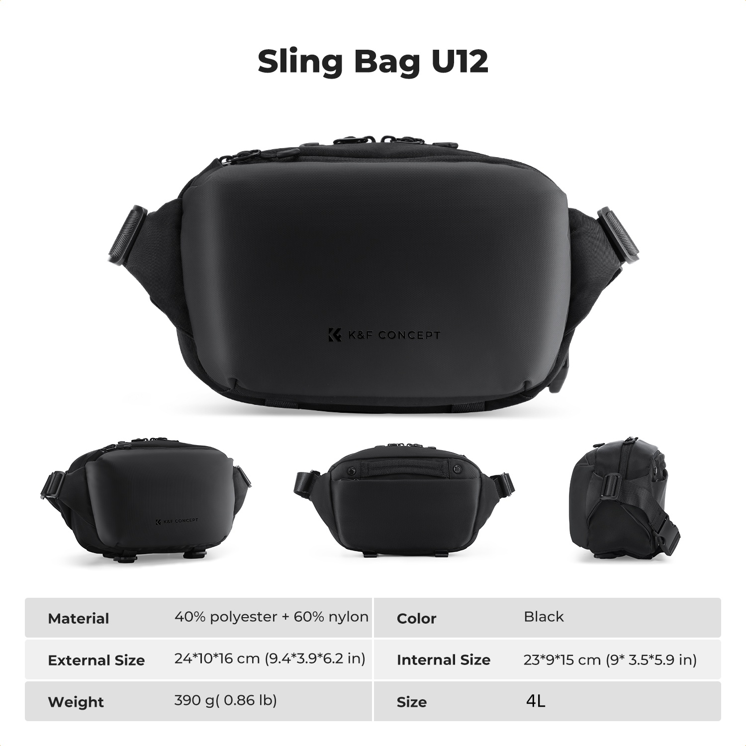 K&F CONCEPT 4L Camera Sling Ba - Photography Camera 评论和价格