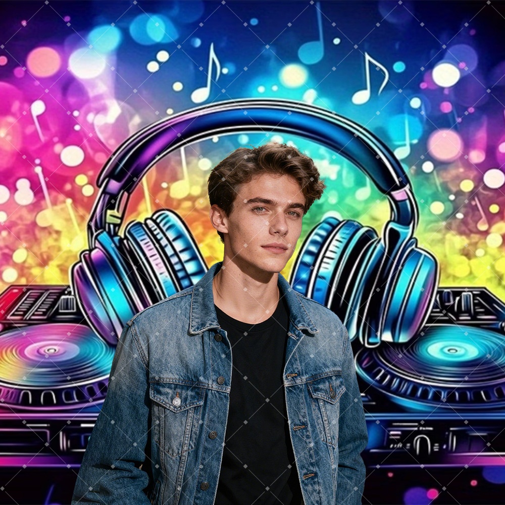 Hip Hop Music DJ Party Decorat - Photography Treatment 评论和价格
