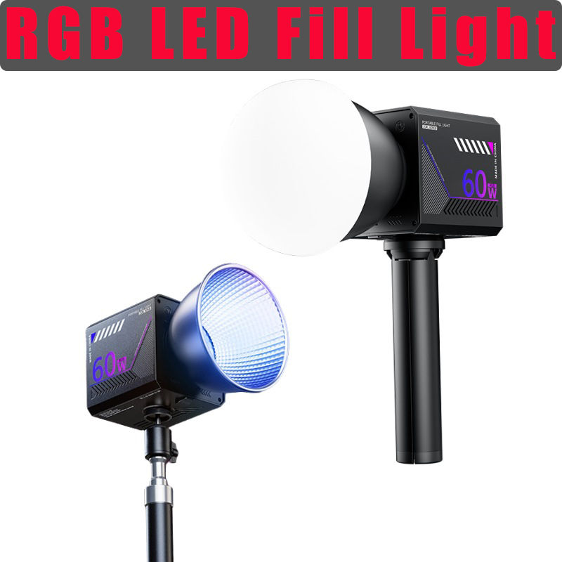 60W RGB Video Light Portable L - Photography Treatment 评论和价格