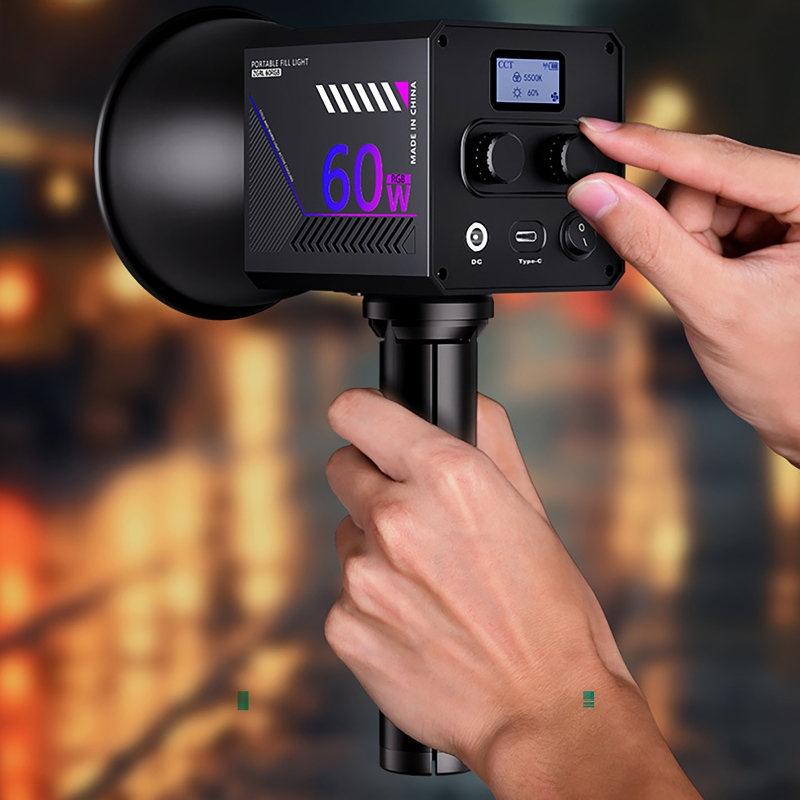 60W RGB Video Light Portable L - Photography Treatment 评论和价格