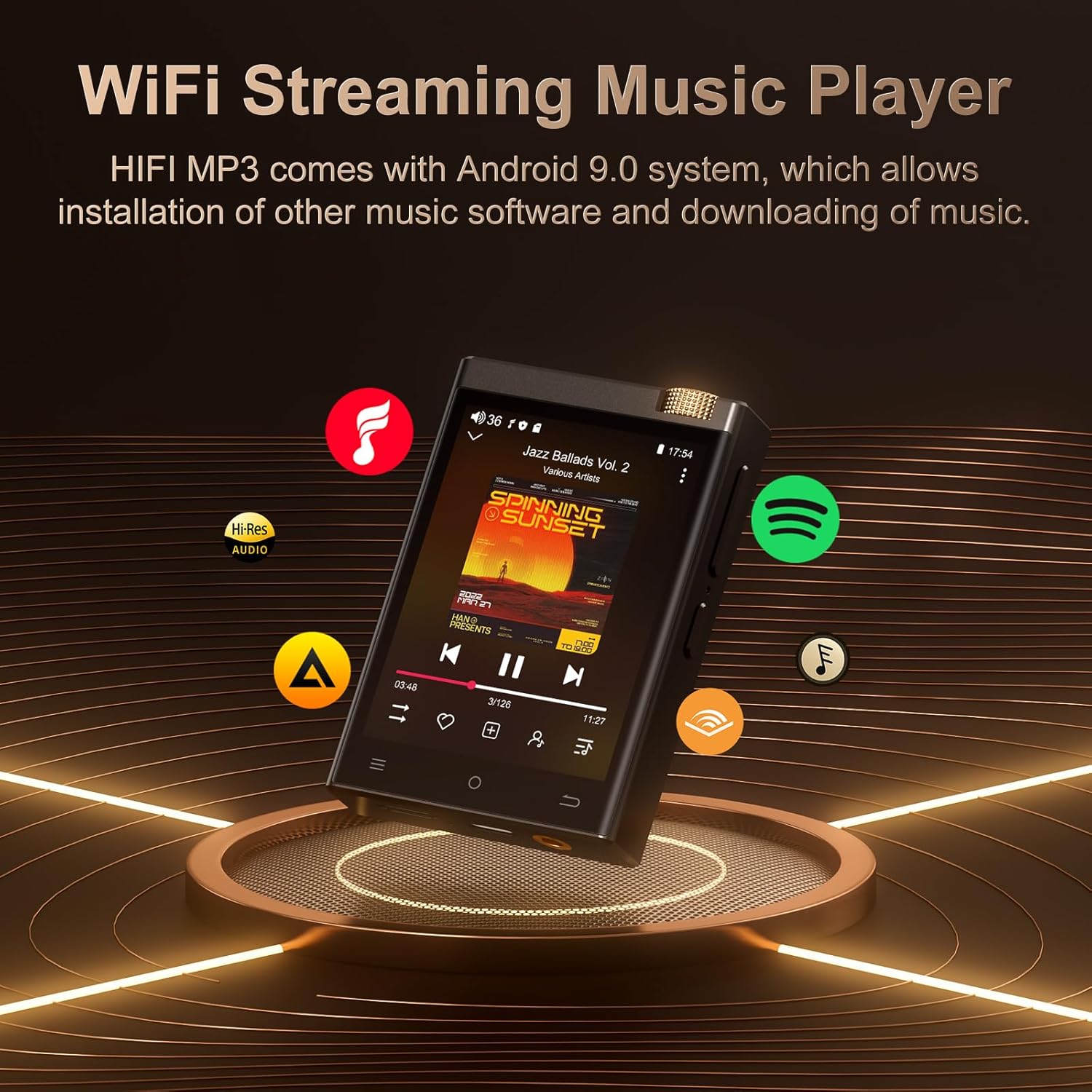 Hi-Fi MP3 Player with Bluetoot - Photography History 评论和价格