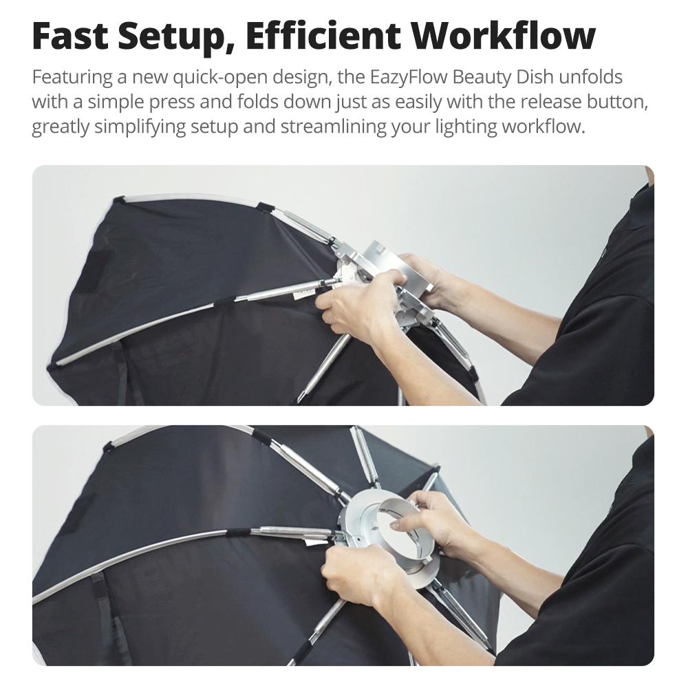 New Godox EazyFlow Beauty Dish - Photography Treatment 评论和价格