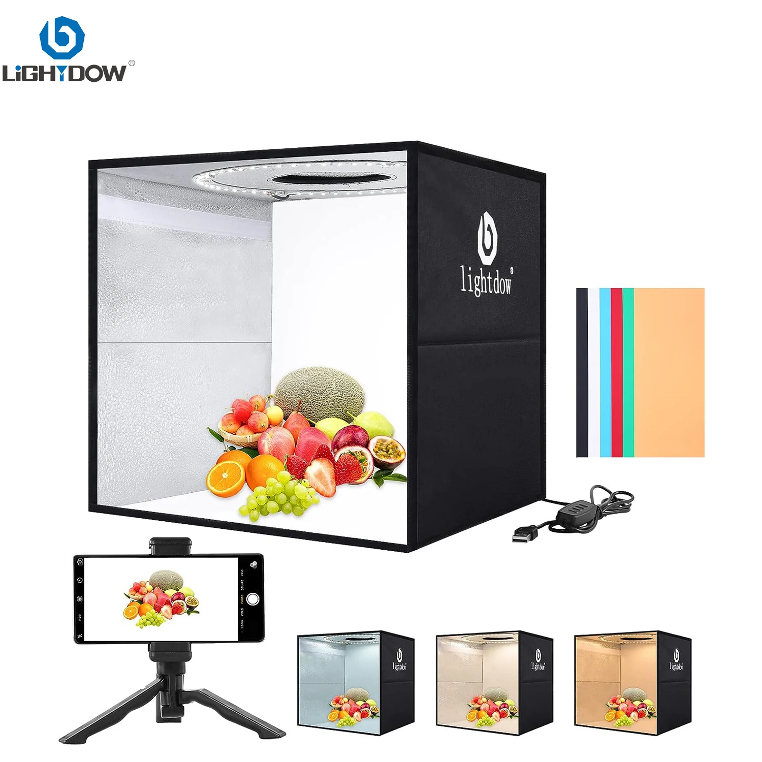 Lightdow Dimmable Photo Box LE - Photography Treatment 评论和价格
