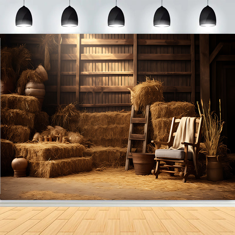Western Cowboy Charm of the Co - Photography Backdrop Muslin 评论和价格