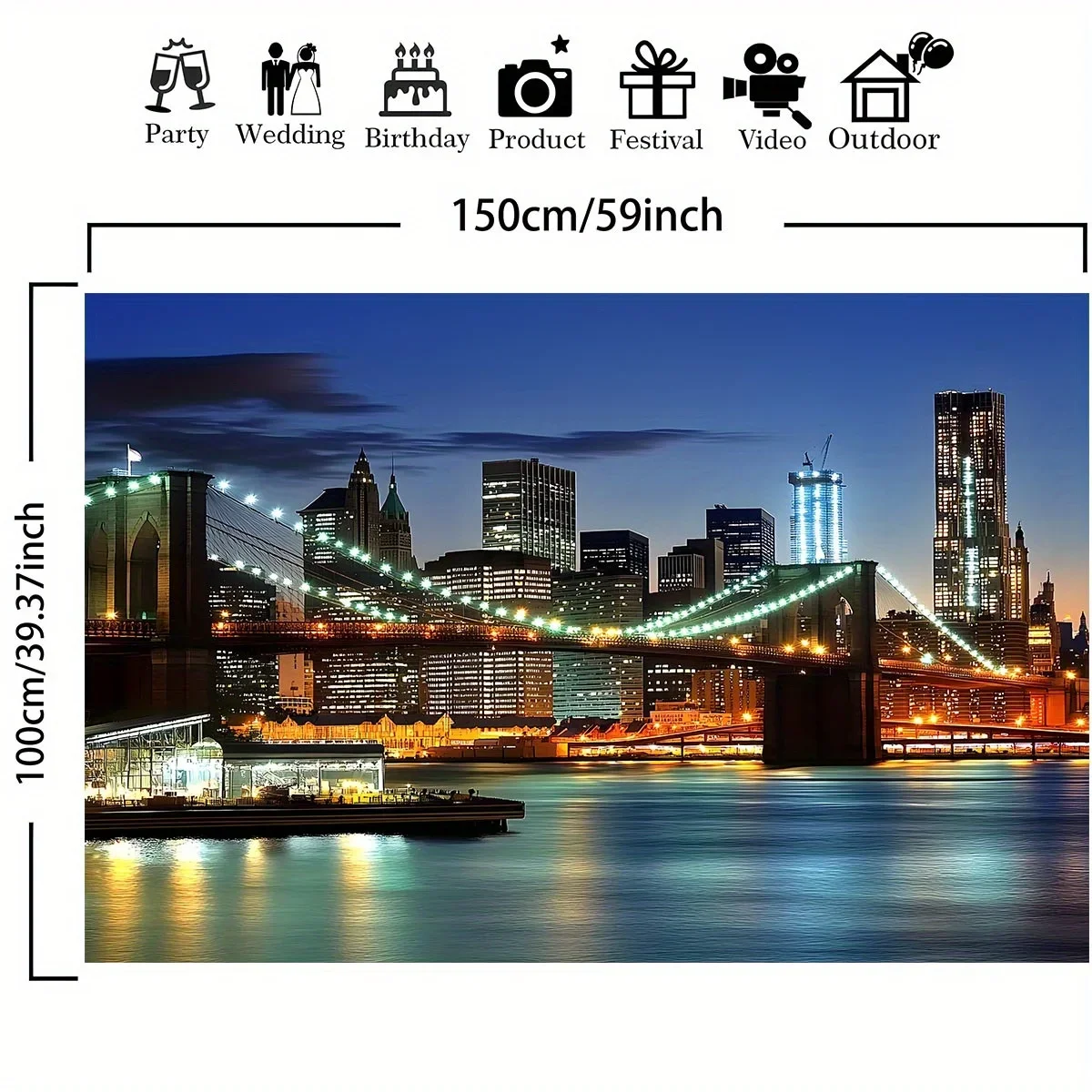 1 polyester fiber New York Cit - Photography New York 评论和价格