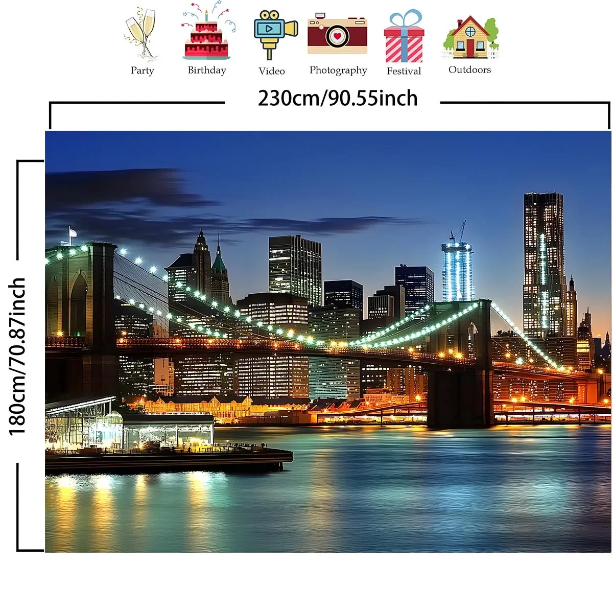 1 polyester fiber New York Cit - Photography New York 评论和价格