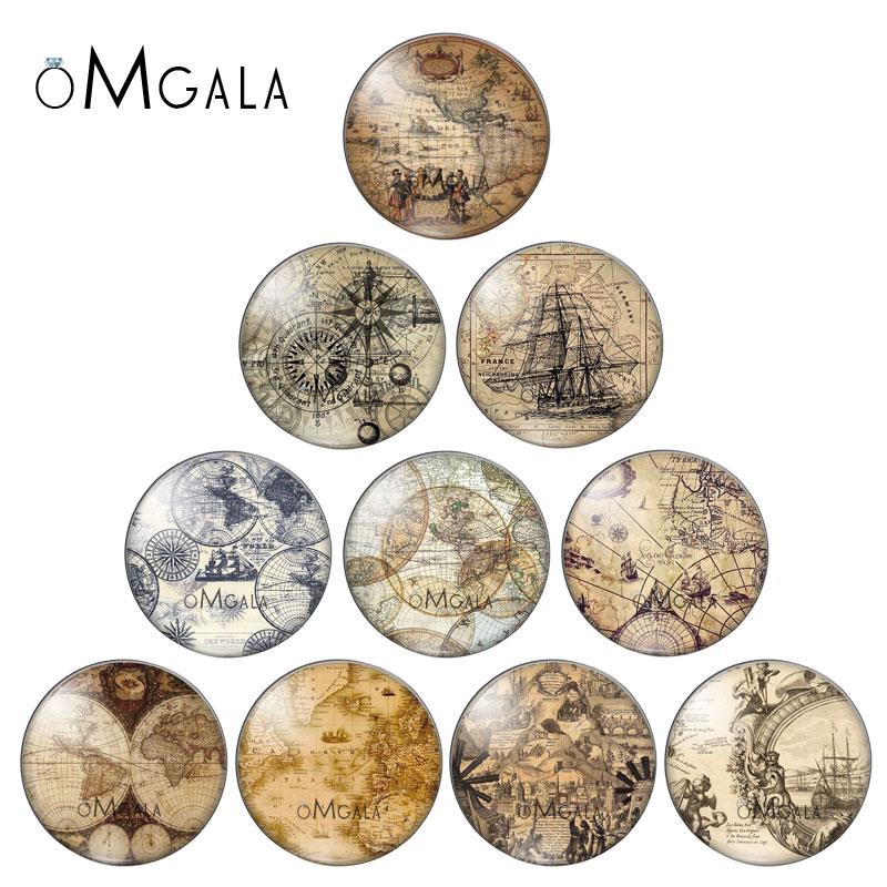 Vintage Navigation World Maps  - Photography History 评论和价格