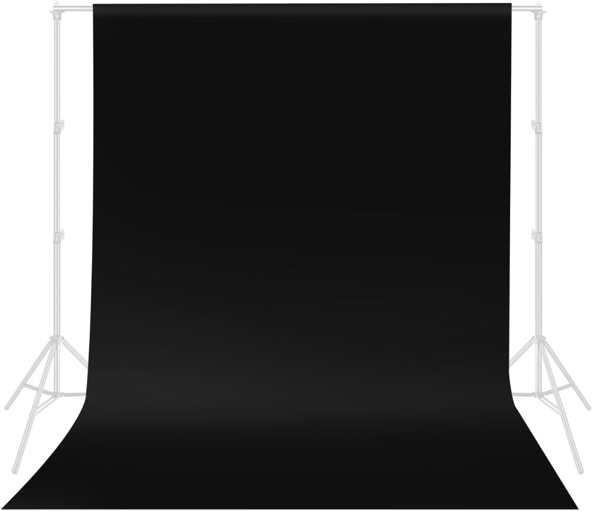 Black Background for Photograp - Photography Backdrop Muslin 评论和价格