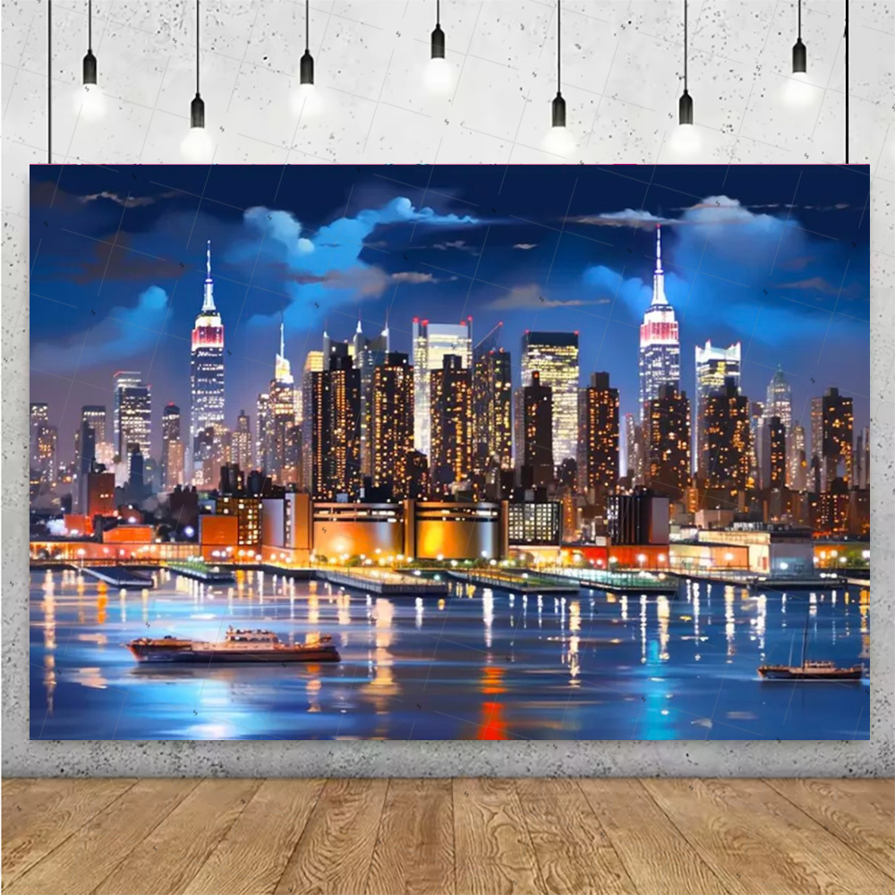Night View High-Rise Building  - Photography New York 评论和价格