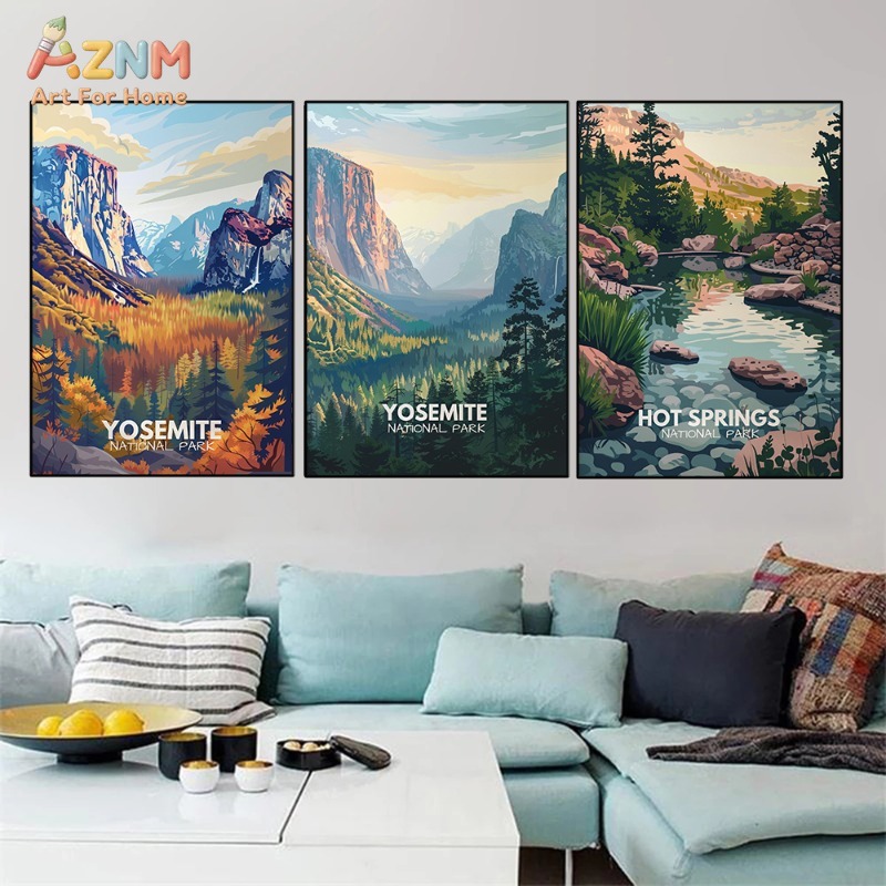 AZNM Vintage US National Park  - Photography New York 评论和价格