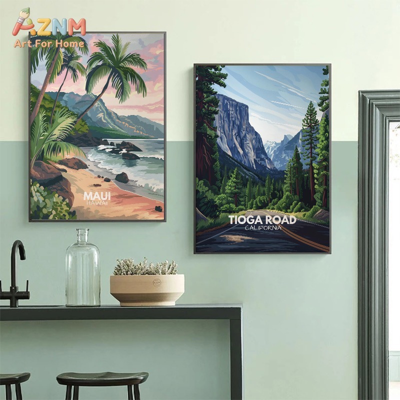 AZNM Vintage US National Park  - Photography New York 评论和价格