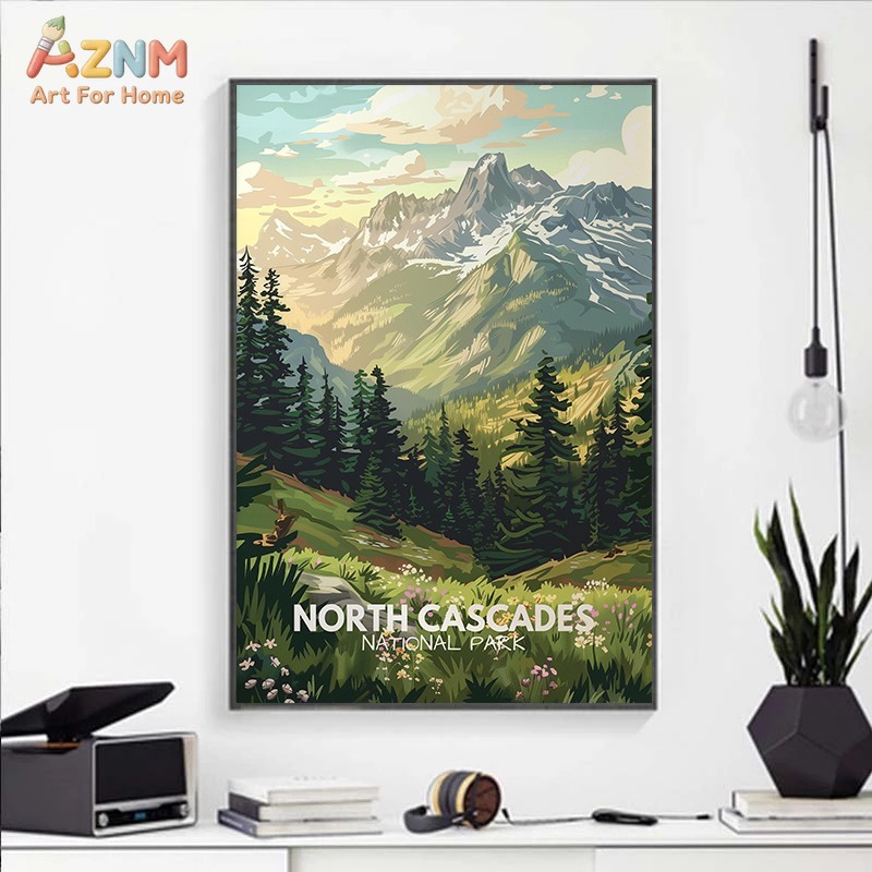 AZNM Vintage US National Park  - Photography New York 评论和价格
