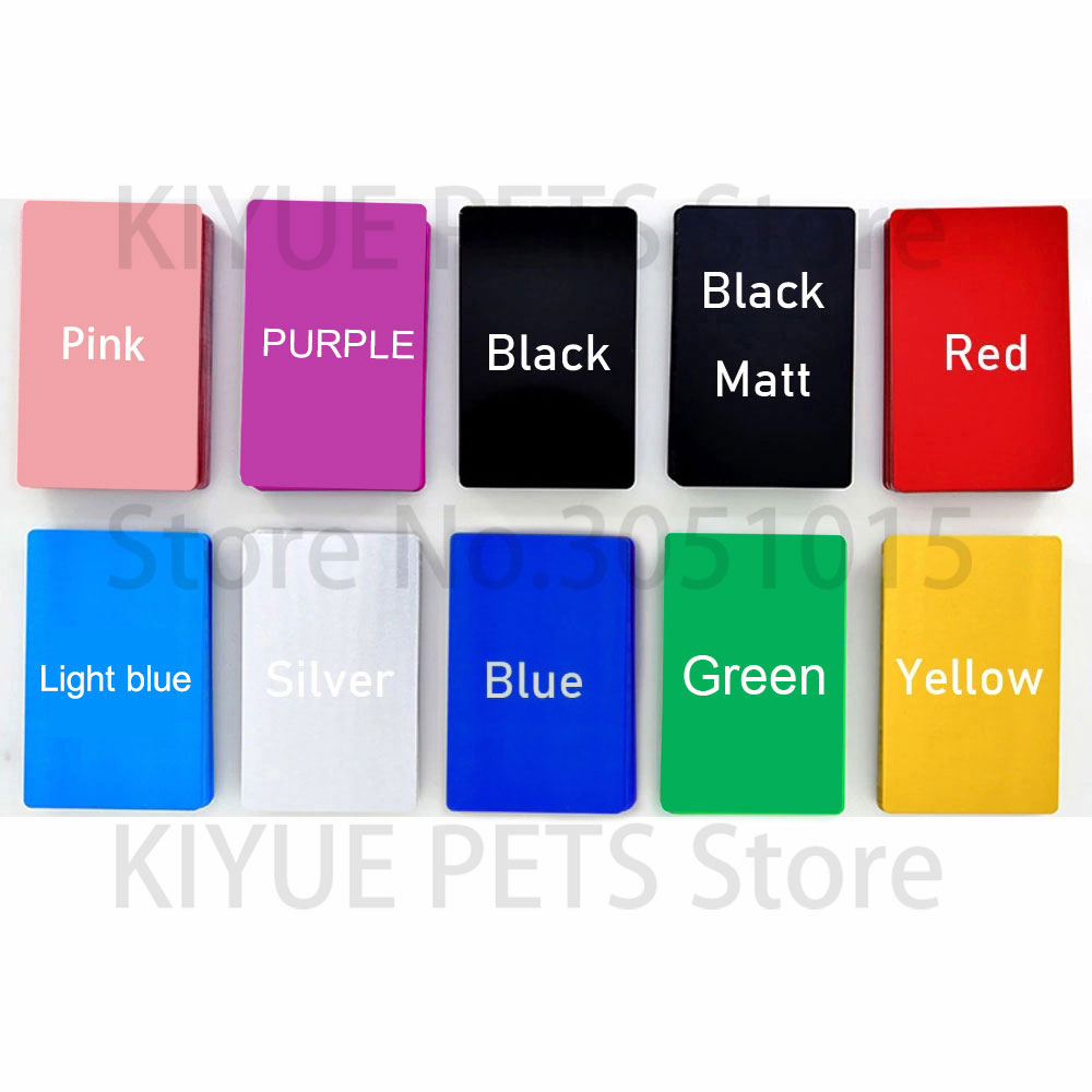100PCS Portable Metal Business - Photography Logo 评论和价格